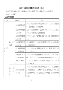 石油库企业安全隐患排查上报通用标准(试行)