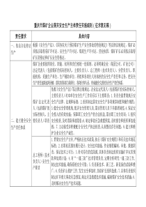 重庆市煤矿企业安全生产主体责任实施细则