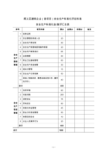 顺义区建筑企业(含项目)安全生产标准化评定标准(“加”风险“加”有限空间)(顺)