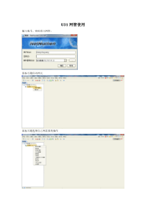 U31网管使用
