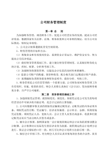 公司财务管理制度(新)