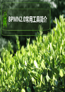 BPMN2.0常用工具简介