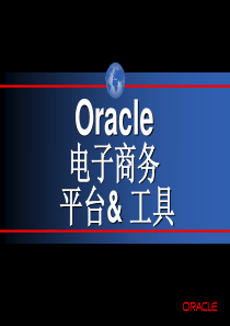 Oracle电子商务平台及工具