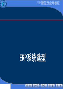 ERP系统选型