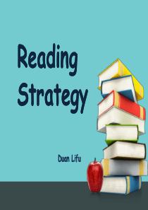 reading-strategy-阅读策略-ppt