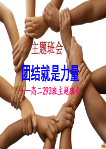 以团结为主题的主题班会