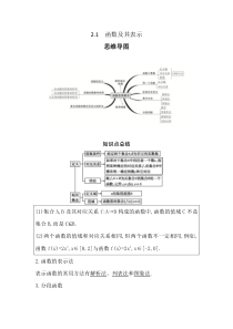 专题2.1 函数及其表示（解析版）