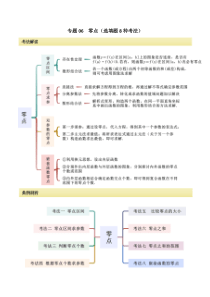 专题06 零点（选填题8种考法）（原卷版） 