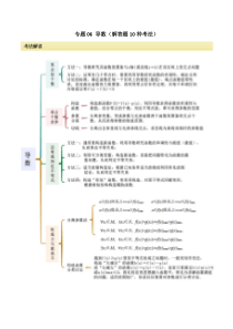 专题06 导数（解答题10种考法）（精讲）（原卷版）