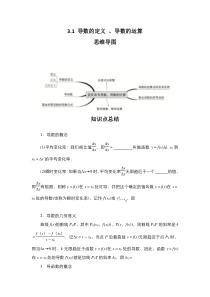 专题3.1 导数的定义、导数的运算（原卷版）