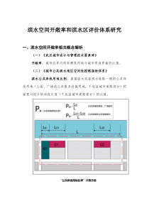 滨水空间评价体系及开敞度研究研究(0630)