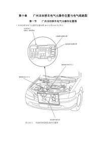 电子行业--广州本田轿车电气元器件位置与电气线路图(DOC 24页)