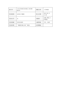  “健康宣城2030”规划（文本76页）