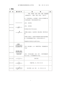 电气图纸常用图形和文字符号