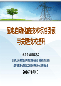 1沈兵兵配电自动化的技术标准引领与关键技术提升