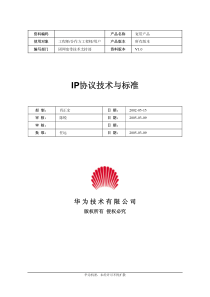 IP协议技术与标准-XXXX0404-C