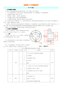 机械加工工艺基础知识