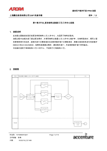 第十章-PP09_更改物料主数据、工艺、工作中心流程