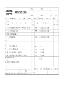 机械加工工艺过程卡片 (2)