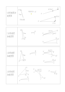 机械原理课程设计图形参考答案