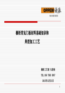 橱柜常见门板材料基础知识和典型加工工艺-凡清南