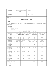 钢筋闪光对焊工艺