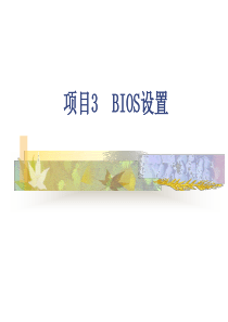 3-BIOS设置