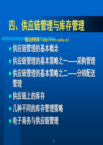 供应链管理与库存管理(1)