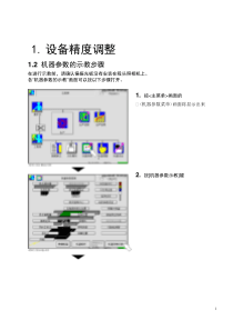 CM402设备精度调整ok