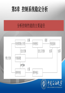 机械工程控制基础第5章控制系统稳定分析