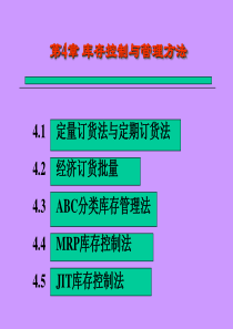 第4章库存控制与管理方法12