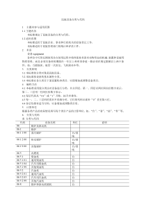 民航设备分类与代码