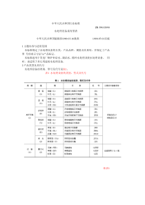 水处理设备系列型谱