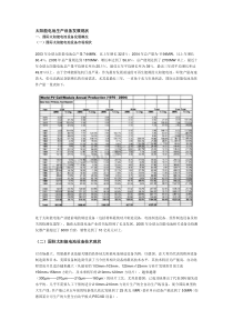 生产设备发展现状 太阳能电池