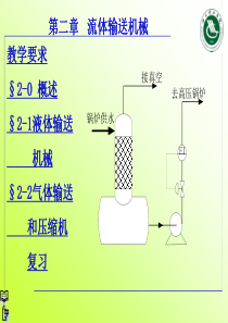 第二章流体输送设备