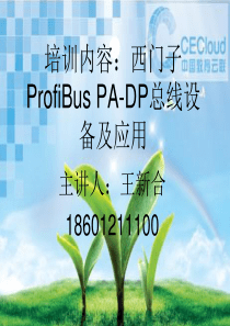 西门子ProfiBusPA-DP总线设备及应用