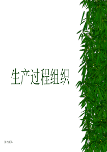 2生产过程组织