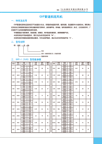 GXF管道斜流风机