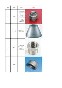 镀锌管件大全及作用