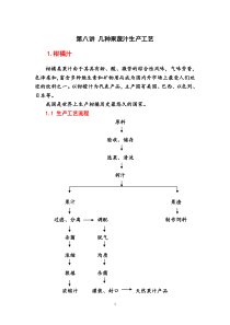 几种果蔬汁生产工艺