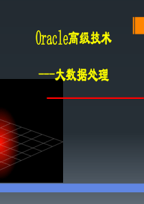 Oracle高级技术之大数据处理70