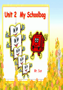 人教PEP版四年级英语上册Unit2-My-Schoolbag复习课件