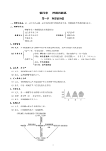 必修3第四章--种群和群落(知识点)