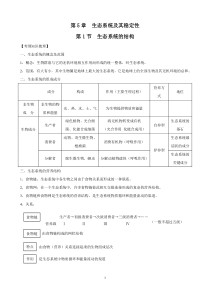 生态系统知识点的总结