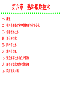 水泥工艺生产熟料煅烧技术