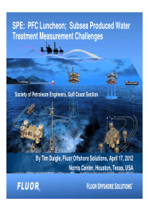 海底生产水处理测量挑战(英文)SubseaProducedWaterTreatmentMeasure