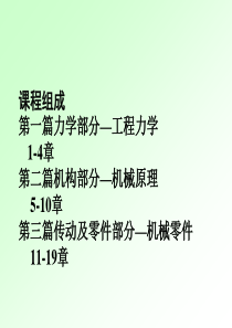 机械设计基础课件_第1章_物体的受力分析与平衡