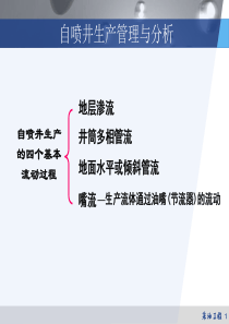 自喷井生产管理与分析（PPT33页)