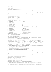 Matlab简单的OFDM仿真-信道估计-有BER曲线