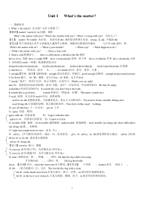 八年级英语下册知识点总结